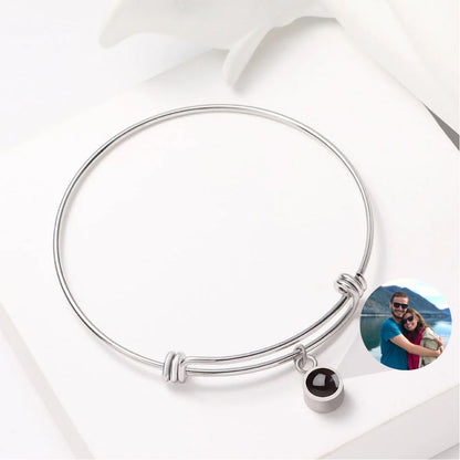 Pulsera de memoria personalizada con foto 